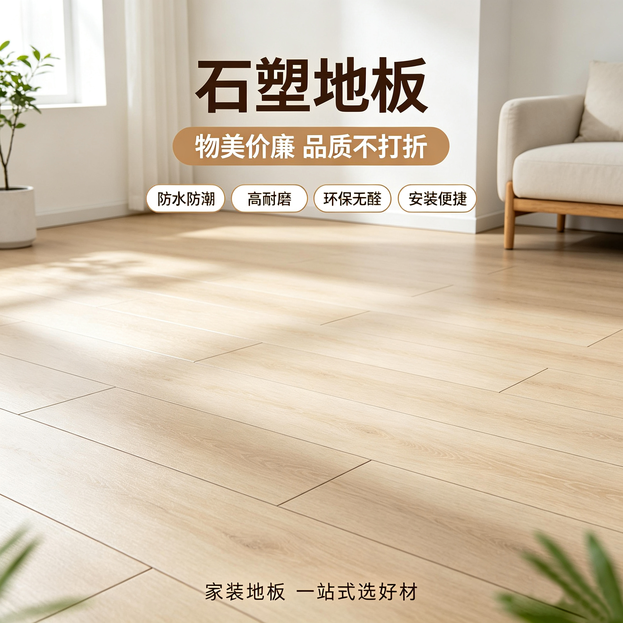 物美价廉石塑地板厂家有哪些